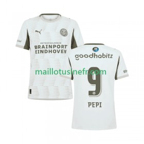 Maillot de Foot PSV Eindhoven Ricardo Pepi 9 Troisième 2025-26